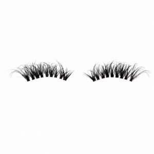 HALF ZERO WEIGHT LASH CLUSTERS 7MM-11MM 3 TO 7 DAY HOLD WITH PROPER INSTALLATION