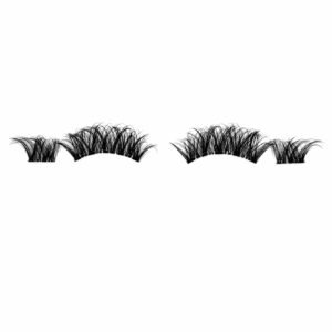 NATURAL WHOLE STRIP ZERO WEIGHT LASHES 11-15MM 3-7 DAY HOLD WITH PROPER INSTALLATION